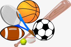 44+ Sports Equipment Clipart | ClipartLook