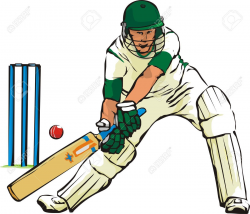 Cricket sport clipart 5 » Clipart Portal