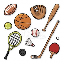 Cute Sports Equipment premium clipart - ClipartLogo.com