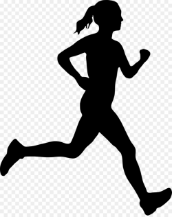 Sports, Silhouette, Running, transparent png image & clipart free ...