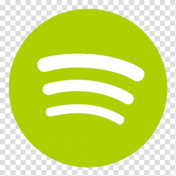 Spotify logo, grass text symbol yellow, App Spotify ...