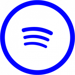 Free Blue Spotify Icon - Download Blue Spotify Icon