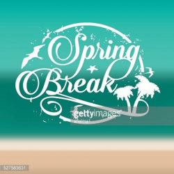 Spring break stamp on beach background Clipart Image | + ...