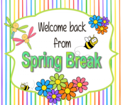 Welcome Back from Spring Break! – Harmony School of ...