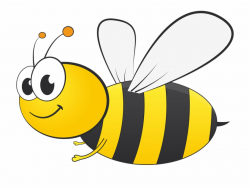 Bee, Graphic, Spring, Honey - Cartoon Bumble Bee Free PNG Images ...