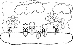 15 Spring Pictures Black and White Collections | Black And White ...