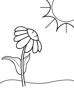Spring Clipart Black And White | Free download best Spring Clipart ...