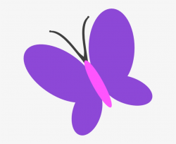 Butterfly Clipart Purple Butterfly - Spring Butterfly Clip Art ...