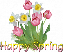 Happy Spring Clip Art - Bing Images | Spring! | Spring images, Happy ...
