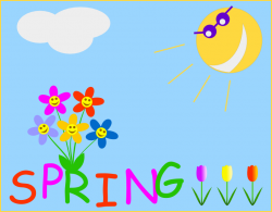 44+ Happy Spring Clip Art | ClipartLook