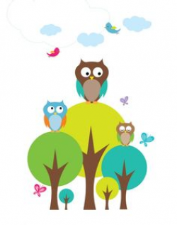 Spring owl clipart - Clip Art Library