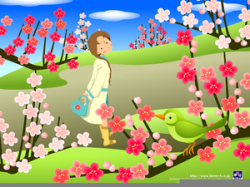 Animated Spring Flowers Clipart | Free Images at Clker.com ...