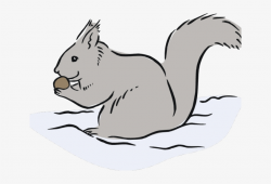 Gray Squirrel Clipart Cute Free Clipart On - Clip Art Grey ...