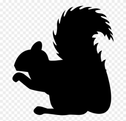 Clipart Squirrel Profile Silhouette Clip Art Of Squirrel ...