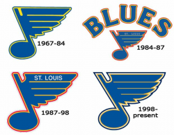Logo History | St louis blues logo, St louis blues, Hockey logos