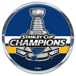 St. Louis Blues WinCraft 2019 Stanley Cup Champions Metal Domed Auto Emblem