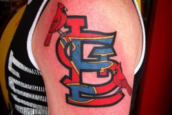 St. Louis Fan Gets Sweet Cardinals-Blues Mashup Tattoo ...