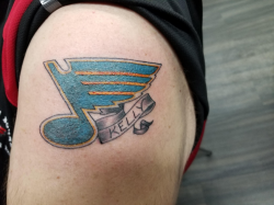 LGB! My wife and I got matching tattoos. : stlouisblues