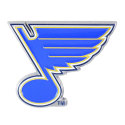 FANMATS 3 in. x 3.2 in. NHL St. Louis Blues Color Emblem