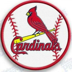 Details about ST. LOUIS CARDINALS iron on embroidered embroidery patch  baseball logo mlb