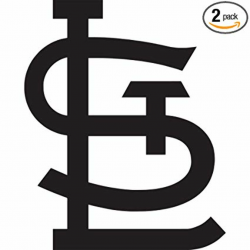Amazon.com: NBFU DECALS MLB ST. Louis Cardinals Logo 2 ...