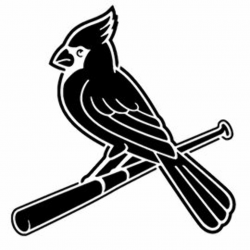 MLB - St Louis Cardinals Logo Stencil | St louis cardinals ...