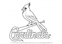 Learn How to Draw St. Louis Cardinals Logo (MLB) Step by ...