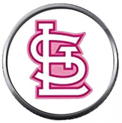 Amazon.com: Pink STL St Louis Cardinals MLB Baseball Logo ...