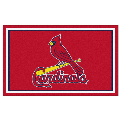 FANMATS St. Louis Cardinals 4 ft. x 6 ft. Area Rug