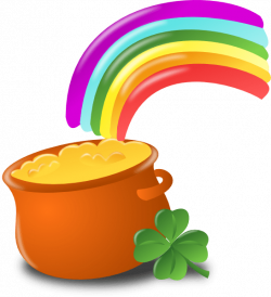 St Patrick\'s Day Pot Of Gold transparent PNG - StickPNG