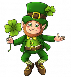 This cute and adorable leprechaun clip art is great for use on your ...