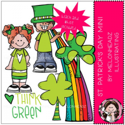 St. Patrick\'s Day clip art - Mini - by Melonheadz