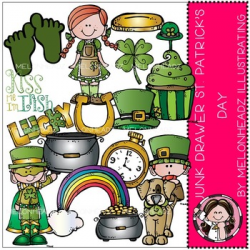 Junk Drawer clip art - St. Patrick\'s Day- by Melonheadz