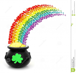 St Patricks Day Rainbow Clipart