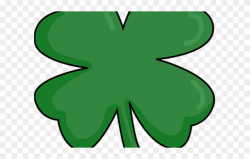 Small Clipart St Patricks Day - 4 Leaf Clover Clipart Free - Png ...