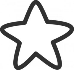 Black And White Star Clip Art at Clker.com - vector clip art online ...