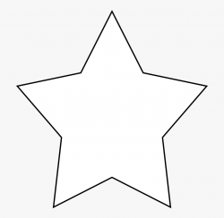 5 Point Star Clipart Black And White Uploaded By The ...