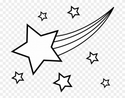 Shooting Star Free Printable Coloring Page - Shooting Star ...