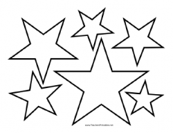 Star outline images 7 of star printable stars clip art ...