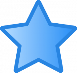 Blue Star Clip Art at Clker.com - vector clip art online, royalty ...