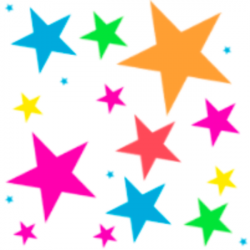 Colorful stars clipart free clipart images - Clipartix