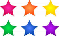 Colorful Stars Clipart | Clipart Panda - Free Clipart Images