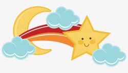 Shooting Stars Cute Clipart - Cute Star Clip Art - Free Transparent ...