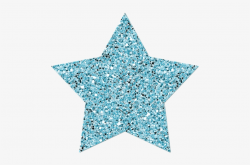 Stars Clipart Glitter - Blue Glitter Star Png - Free Transparent PNG ...
