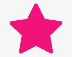 Pink Star Clip Art At Clker - Pink Star Clipart - Free Transparent ...