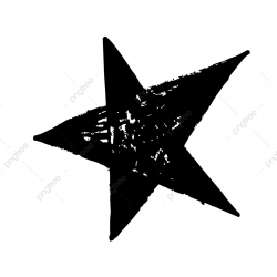Hand Drawn Star Doodle, Asterisk, Card, Cartoon PNG and ...