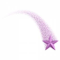 Purple Shooting Star transparent PNG - StickPNG