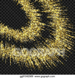 Clip Art Vector - Vector festive illustration of falling ...