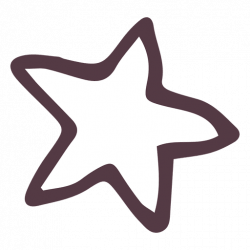 Star hand drawn icon 11 - Transparent PNG & SVG vector