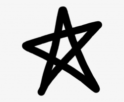 Drawn Stare Star Background - White Doodle Stars Png ...